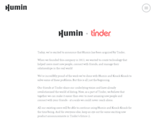 humin.com screenshot