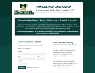 hummelinsurancegroup.com screenshot