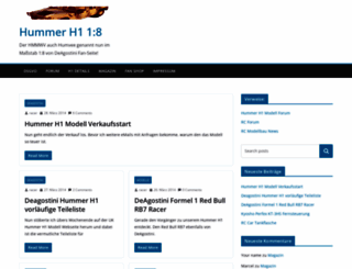hummer-1-8.de screenshot