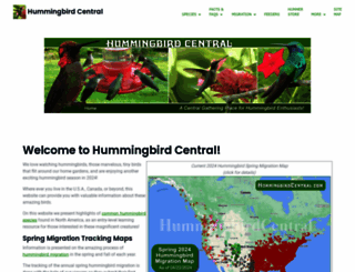 hummingbirdcentral.com screenshot