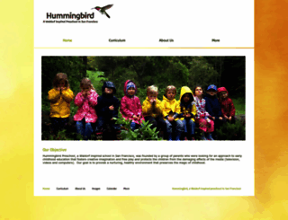 hummingbirdpreschoolsf.com screenshot