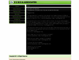 humsassociates.icai.org.in screenshot