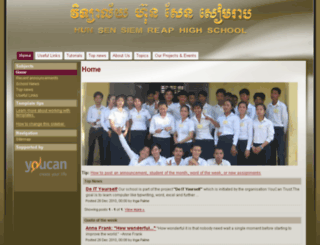 hun-sen-siem-reap-highschool.info screenshot