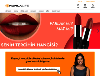 huncalife.com.tr screenshot