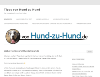 hund-zu-hund.de screenshot