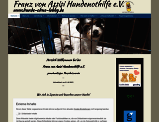 hunde-ohne-lobby.de screenshot