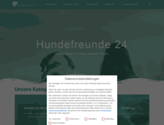 hundefreunde24.de screenshot