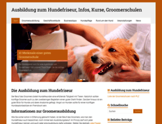 hundefriseur.net screenshot