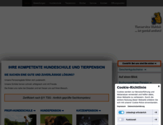 hundeschule-tierpension.jimdo.com screenshot