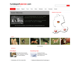 hundesportkalender.com screenshot