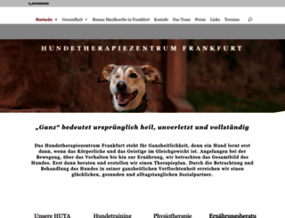 hundetherapiezentrum-frankfurt.de screenshot