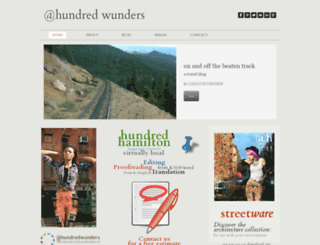 hundredwunders.com screenshot