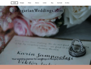 hungarianweddings.com screenshot