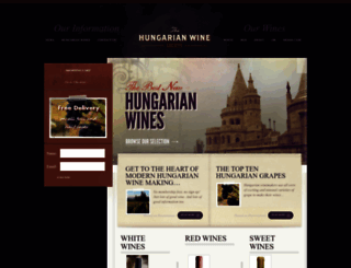 hungarianwinesociety.co.uk screenshot