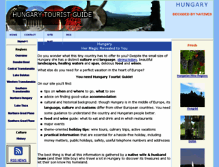 hungary-tourist-guide.com screenshot