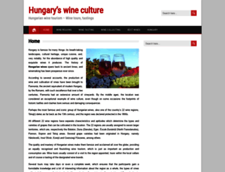 hungary-wines.com screenshot