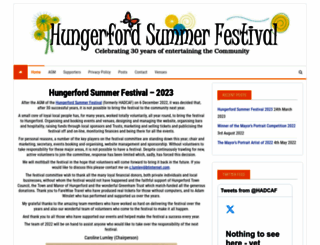 hungerfordsummerfestival.com screenshot