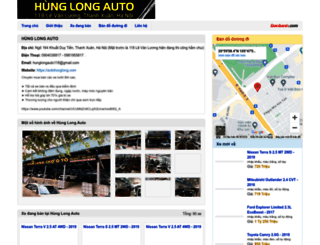 hunglongauto.bonbanh.com screenshot