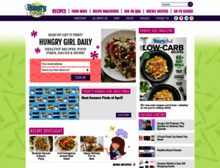 hungry-girl.com screenshot