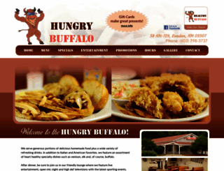 hungrybuffalotavern.com screenshot