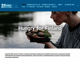 hungryforfinland.fi screenshot