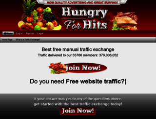 hungryforhits.com screenshot