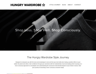 hungrywardrobe.com screenshot