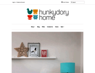 hunkydoryhome.co.uk screenshot