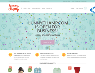 hunnychamp.com screenshot