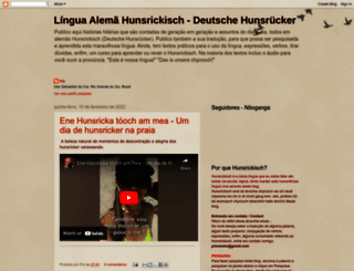 hunsrickisch.blogspot.com.br screenshot