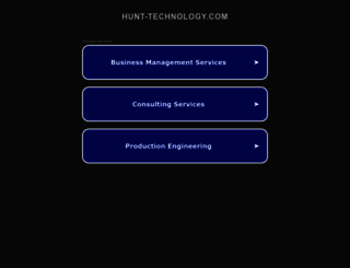 hunt-technology.com screenshot
