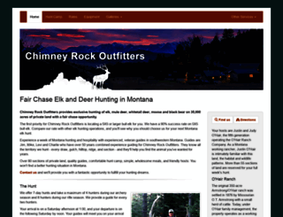 huntchimneyrock.com screenshot
