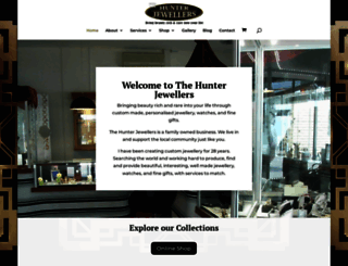 hunter-jewellers.com.au screenshot