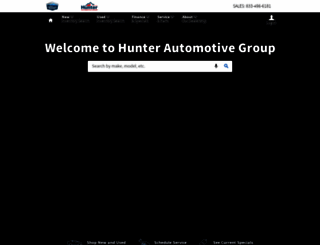 hunterautogroup.com screenshot