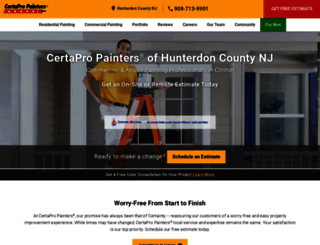 hunterdon-county.certapro.com screenshot