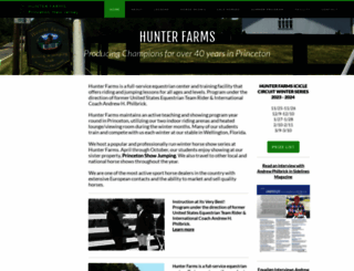 hunterfarms.us screenshot