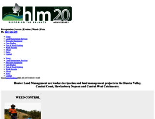 hunterlandmanagement.com.au screenshot