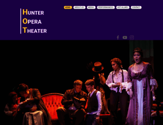 hunteroperatheater.org screenshot