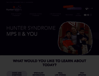 hunterpatients.com screenshot