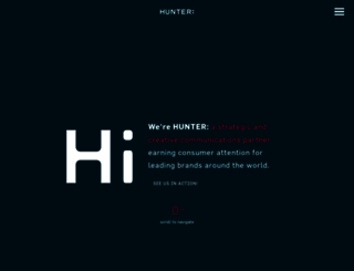hunterpr.com screenshot