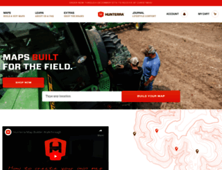 hunterra.com screenshot