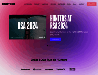 hunters.ai screenshot