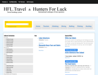 huntersforluck.com screenshot
