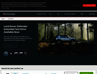 hunterslandrover.co.uk screenshot