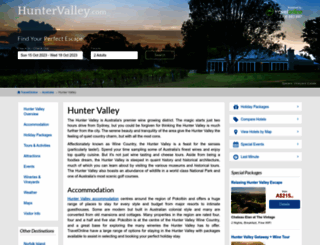 huntervalley.com screenshot