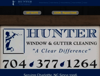 hunterwindow.com screenshot