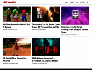 huntgamers.com screenshot