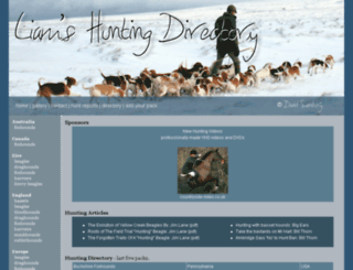 hunting-directory.org.uk screenshot