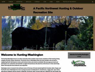 hunting-washington.com screenshot