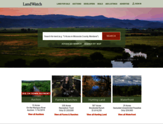 hunting.landwatch.com screenshot